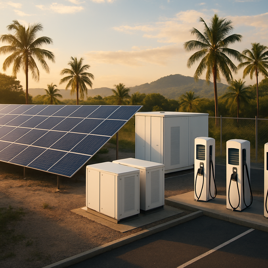 Como integrar BESS, energia solar e carregamento de veículos elétricos sem dor de cabeça?