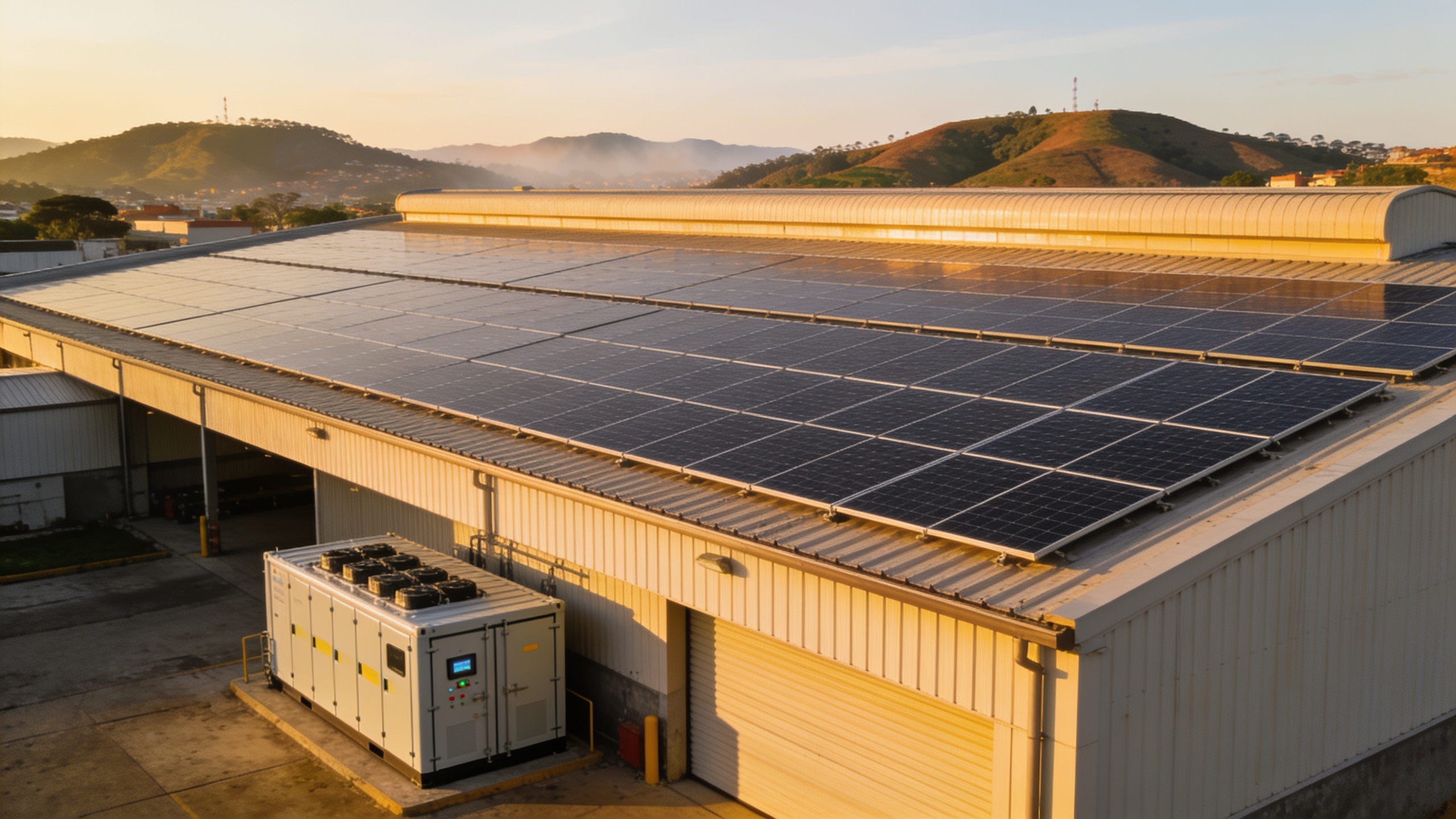 BESS com solar: como a geração fotovoltaica muda o cálculo da autonomia