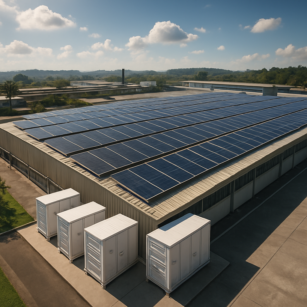 Como integrar o BESS a painéis solares e reduzir ainda mais custos?