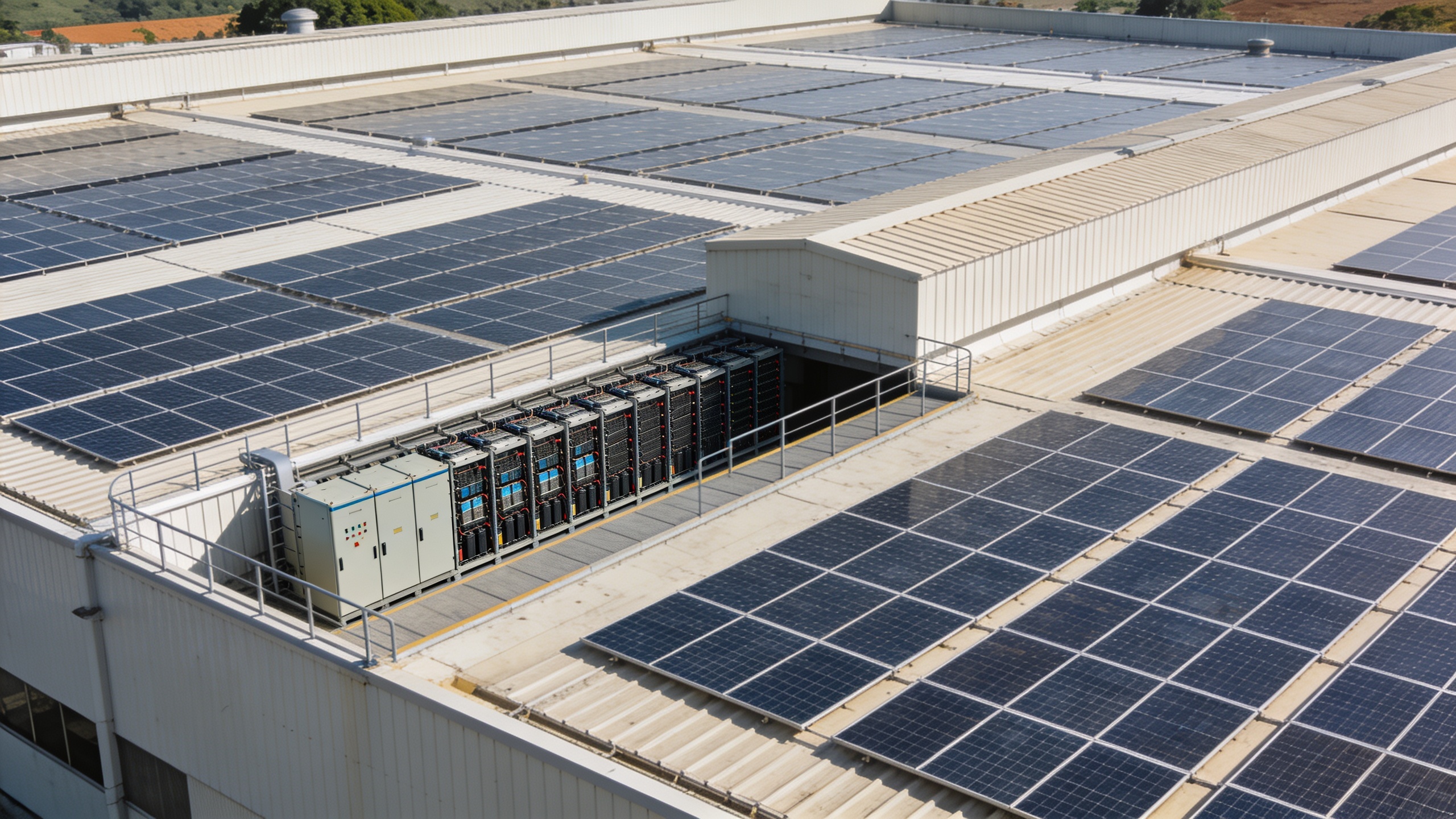 Solar na cobertura pode carregar a bateria antes do turno? Como fechar o balanço de 24 horas