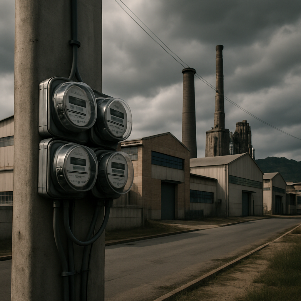 Gráfico de custos energéticos em indústria de Juiz de Fora com BESS industrial