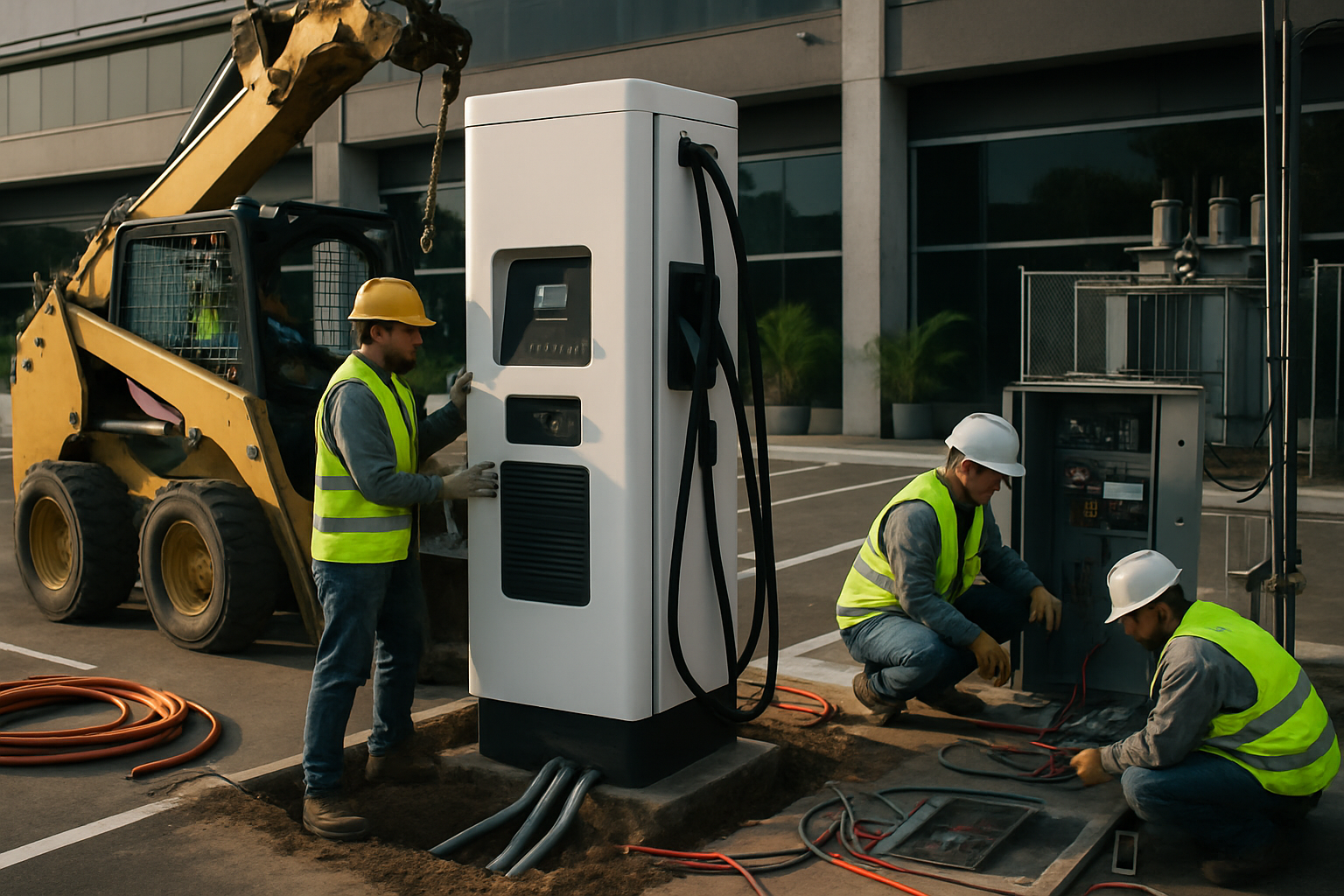 Carregador 150kW EV: Como Triplicar o Retorno em Estação Comercial