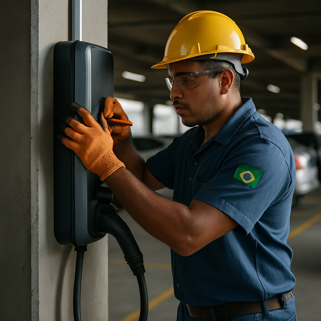 Manual operacional: 7 passos para instalar e operar carregadores EV sem surpresas