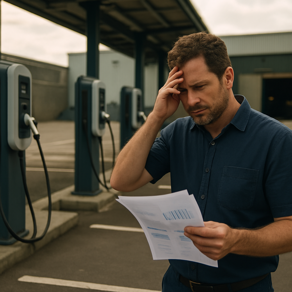 Gráfico mostrando que 62% dos carregadores EV em estacionamento no Brasil operam com prejuízo, destacando a importância da monetização carregador elétrico