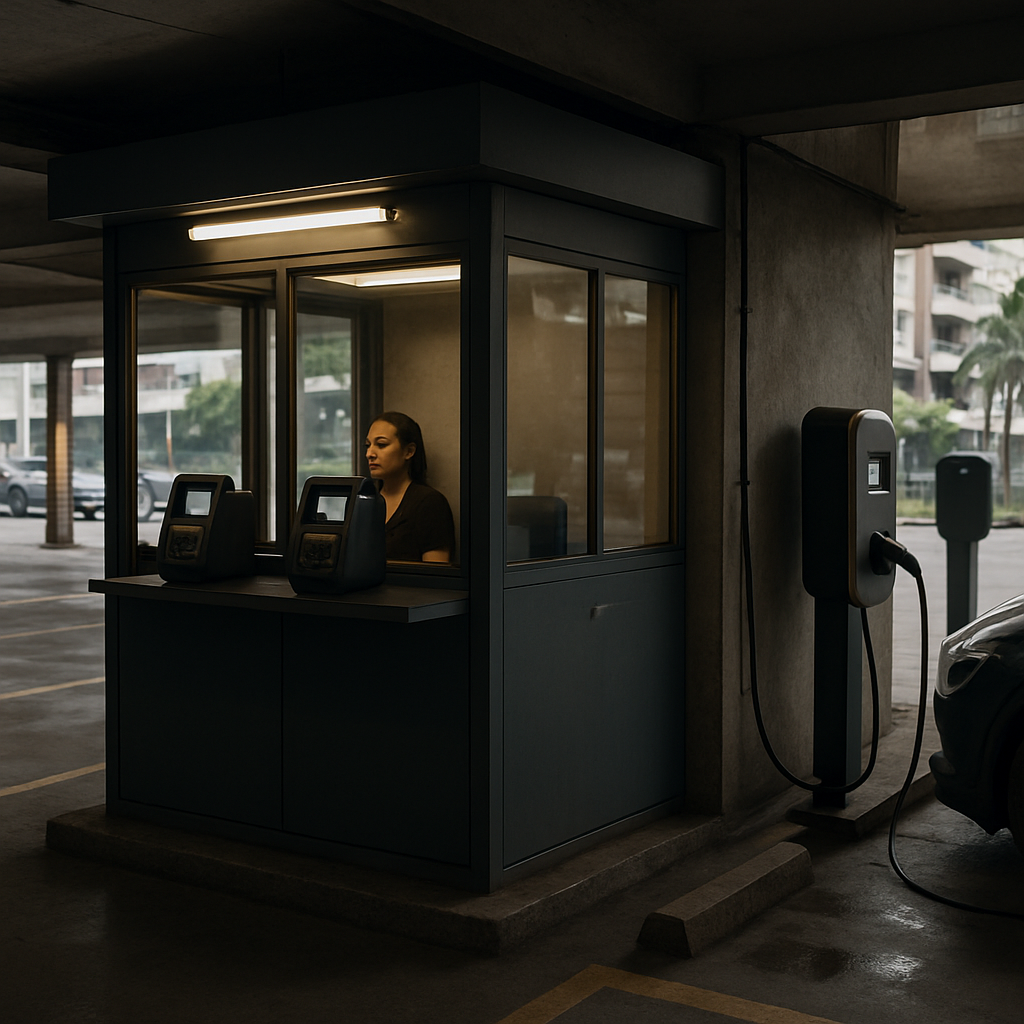 Comparativo de modelos brasileiros EV charging com payback de 18 meses para carregador em estacionamento