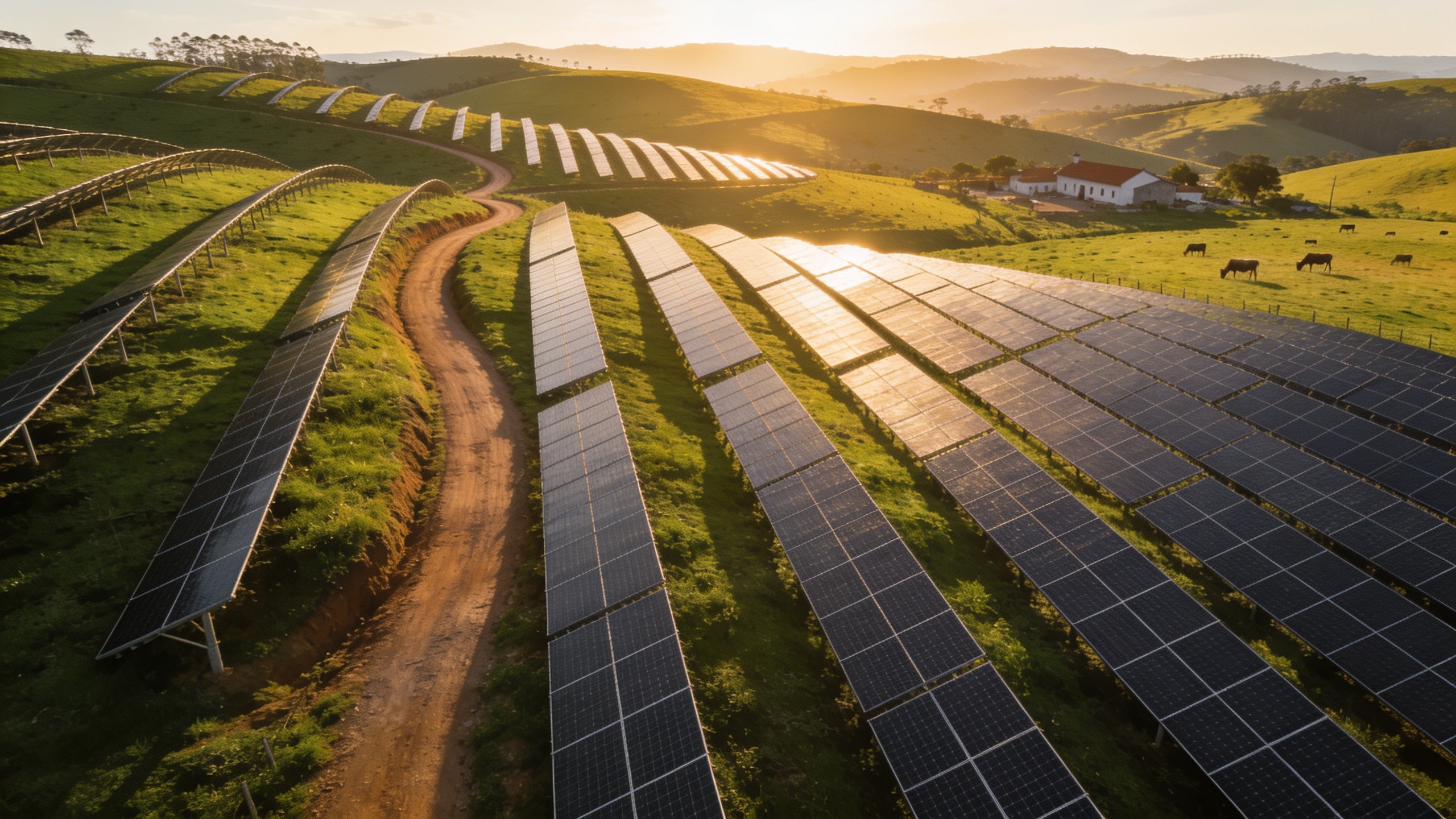 Fazenda solar industrial: arrendar terra ou ser SPE em Minas Gerais?