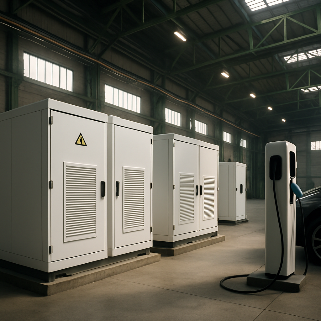 BESS industrial: Quando o armazenamento de energia faz sentido para sua frota?