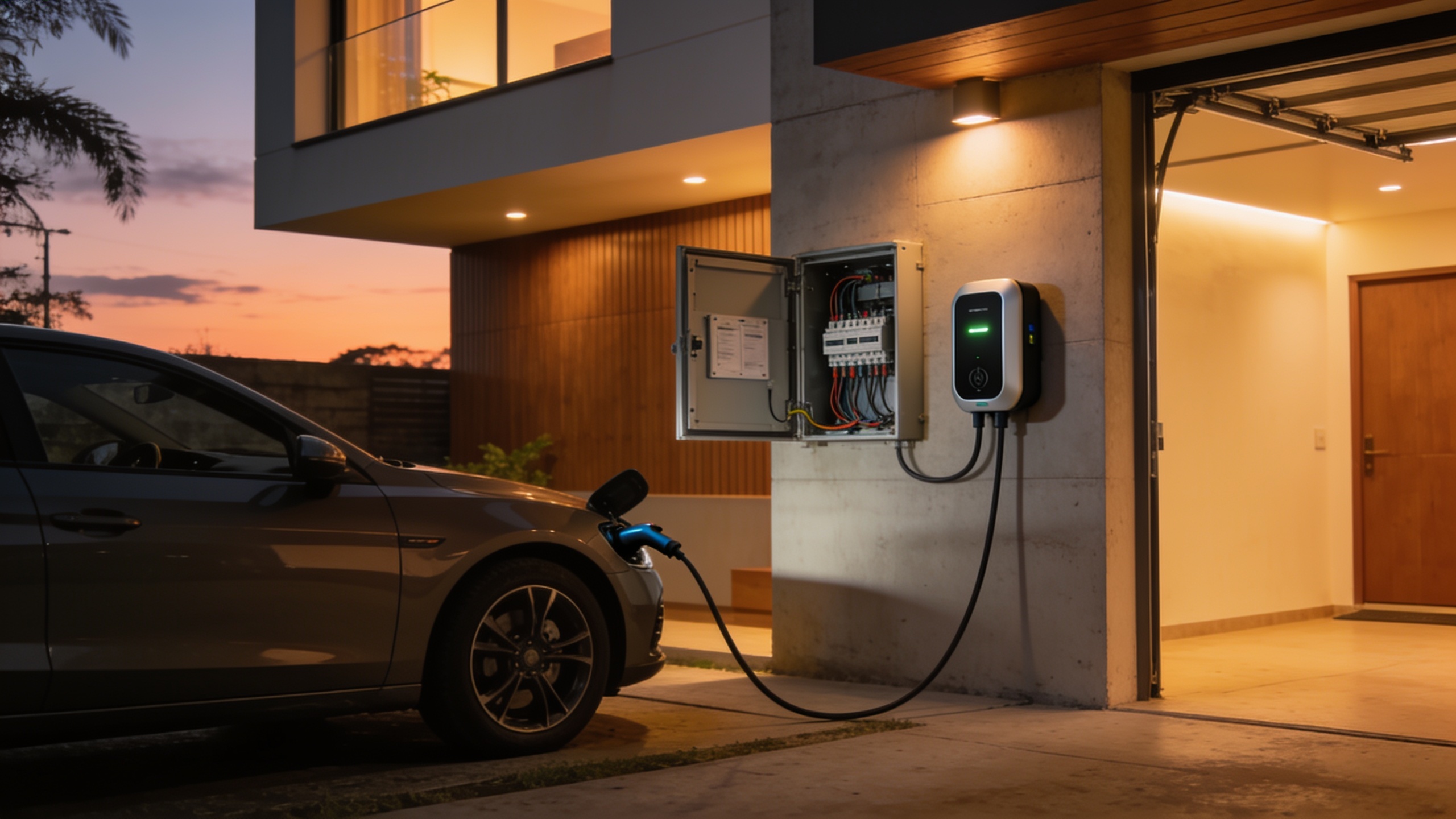 Instalar carregador elétrico em casa: seu quadro de luz suporta?