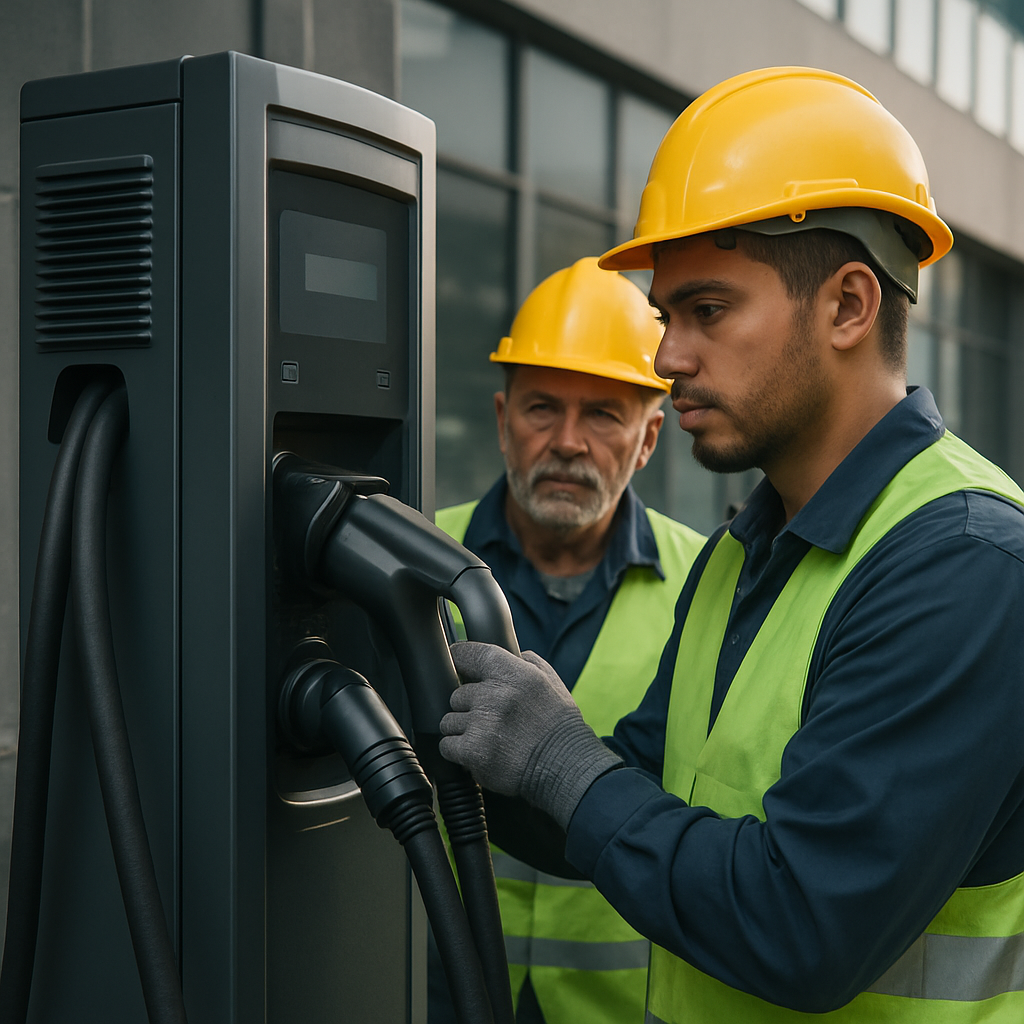 Custo real de instalar eletroposto comercial com carregador rápido e infraestrutura elétrica