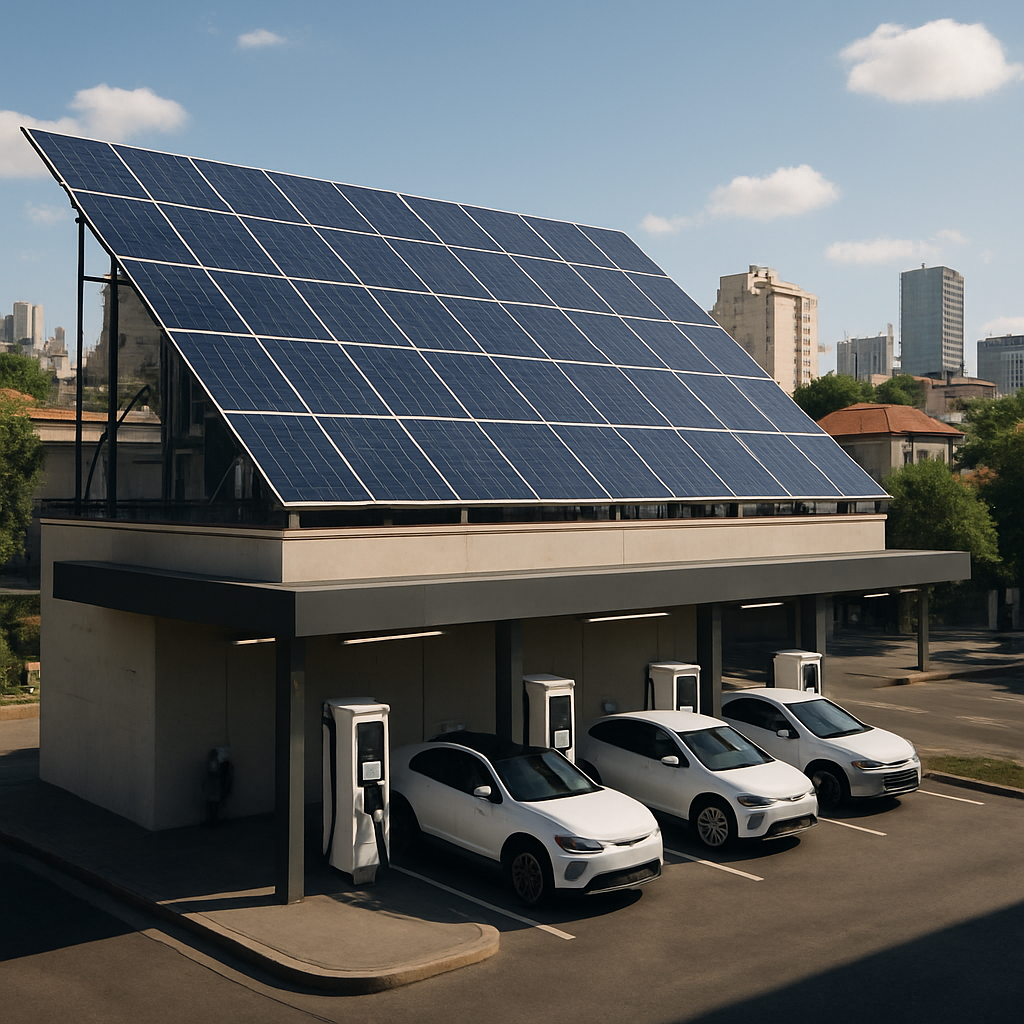 Energia Solar no Eletroposto: Quando Vale a Pena Investir?