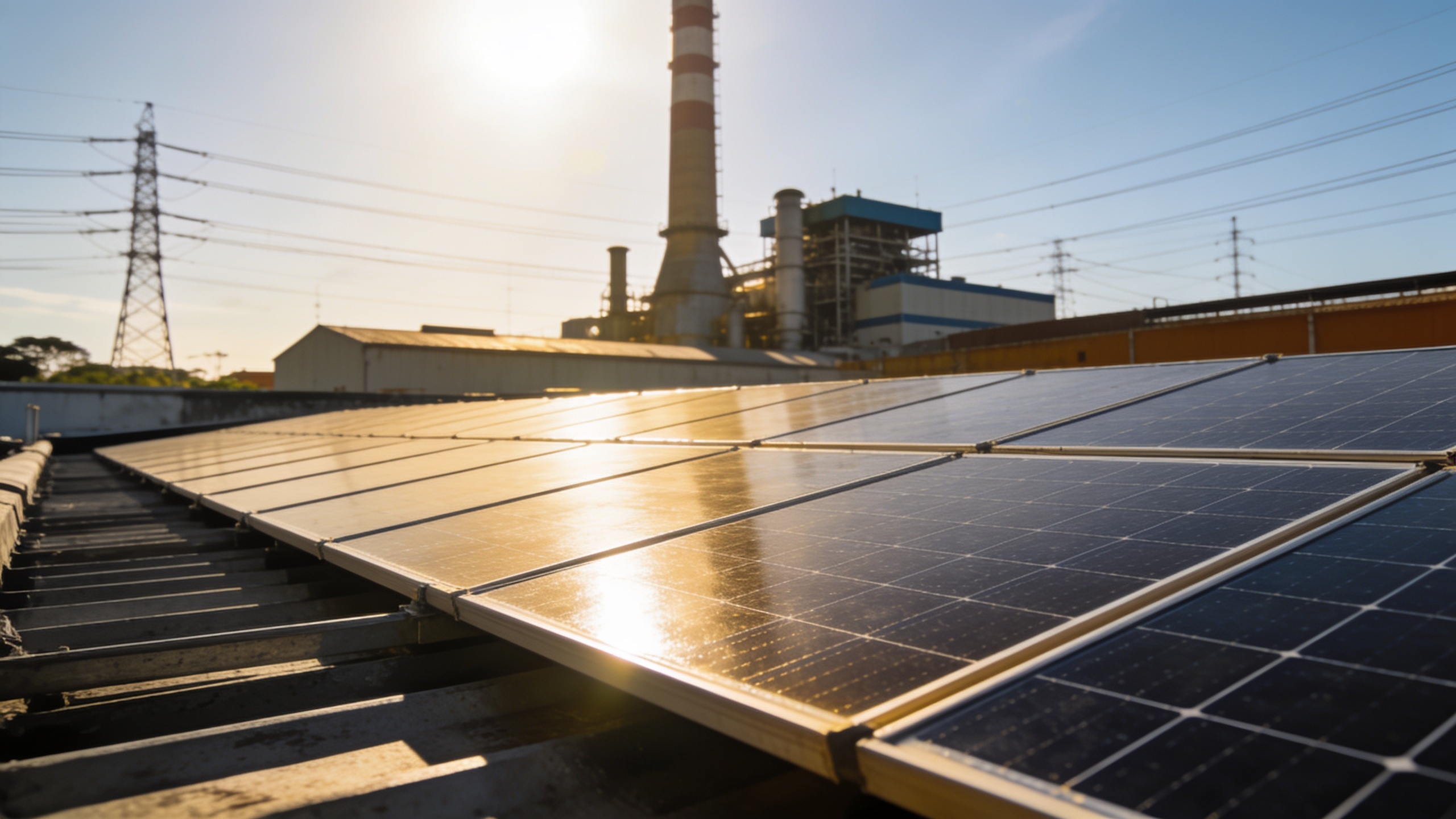 Por que a indústria de Betim está desperdiçando energia solar ao meio-dia?